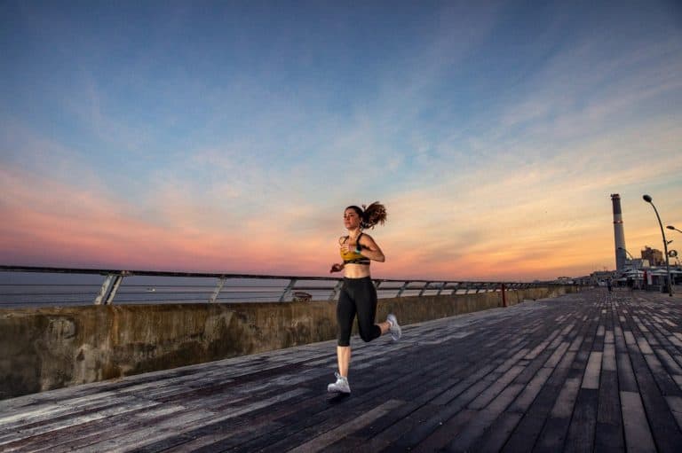 running with a view